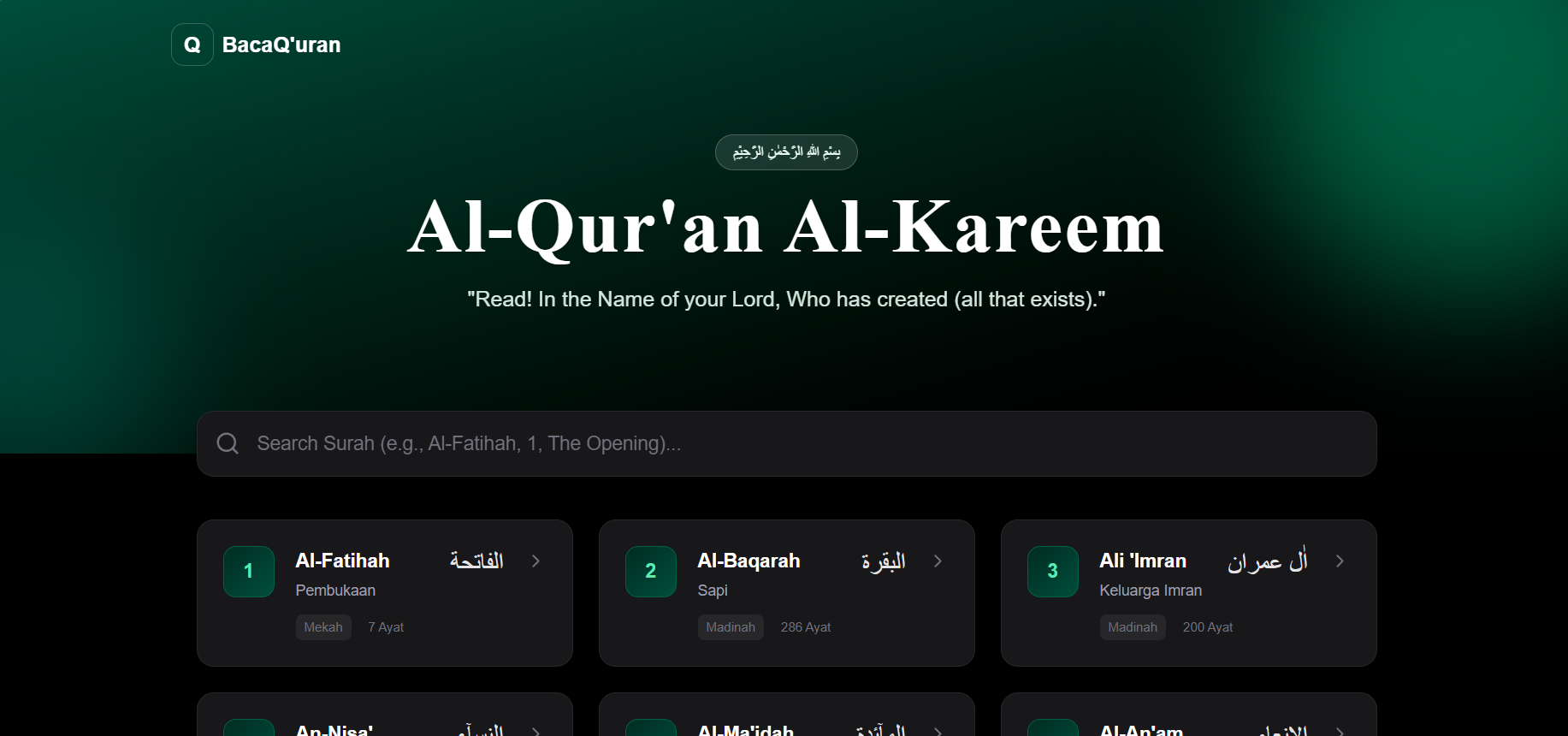 Baca Al-Qur'an App